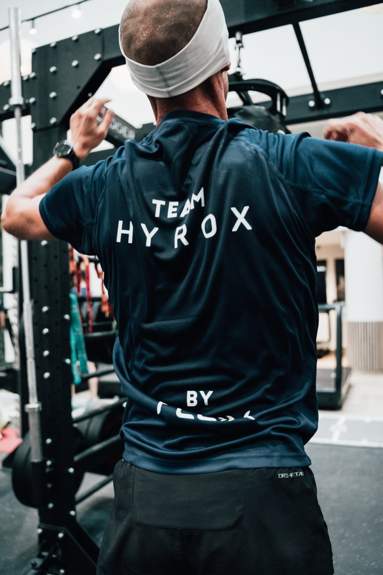 Athlète entrain de s'entraîner pour l'HYROX Nice 2026